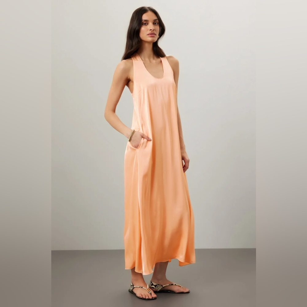 Rosetta Getty Soft Peach Dress